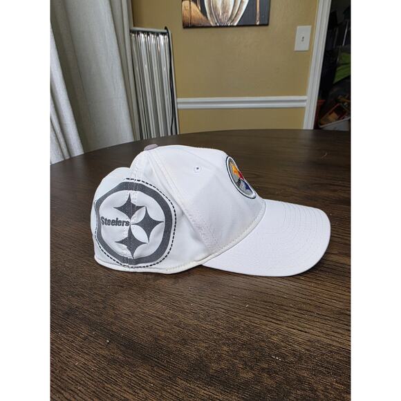 Pittsburgh Steelers White On-Field Hat - Picture 4 of 16